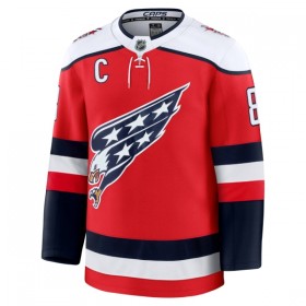 Washington Capitals Trikot Fanatics Premium Alex Ovechkin 2025-26 Rot Ausweich - Herren