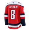 Washington Capitals Trikot Fanatics Premium Alex Ovechkin 2025-26 Rot Ausweich - Herren