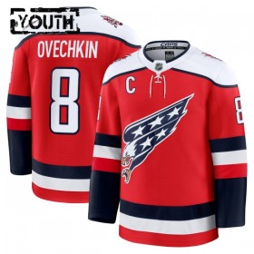 Washington Capitals Trikot Fanatics Premium Alex Ovechkin 2025-26 Rot Ausweich - Kinder