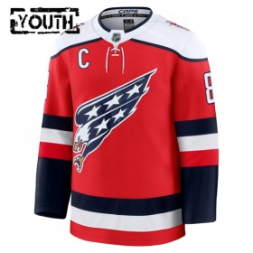 Washington Capitals Trikot Fanatics Premium Alex Ovechkin 2025-26 Rot Ausweich - Kinder