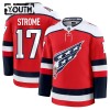Washington Capitals Trikot Fanatics Premium Dylan Strome 2025-26 Rot Ausweich - Kinder Washington Capitals Trikot Fanatics Premium Dylan Strome 2025-26 Rot Ausweich - Kinder