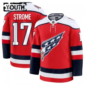 Washington Capitals Trikot Fanatics Premium Dylan Strome 2025-26 Rot Ausweich - Kinder