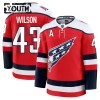 Washington Capitals Trikot Fanatics Premium Tom Wilson 2025-26 Rot Ausweich - Kinder Washington Capitals Trikot Fanatics Premium Tom Wilson 2025-26 Rot Ausweich - Kinder