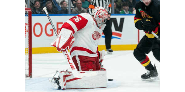Gibson hält Canucks in Schach, Red Wings sichern sich wichtigen Sieg Gibson hält Canucks in Schach, Red Wings sichern sich wichtigen Sieg