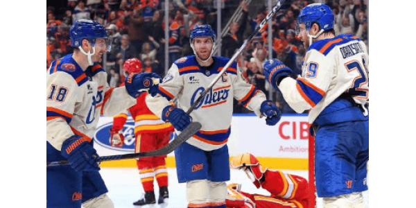 McDavids 5 Assists führen die Oilers zu einem deutlichen Sieg über die Flames McDavids 5 Assists führen die Oilers zu einem deutlichen Sieg über die Flames