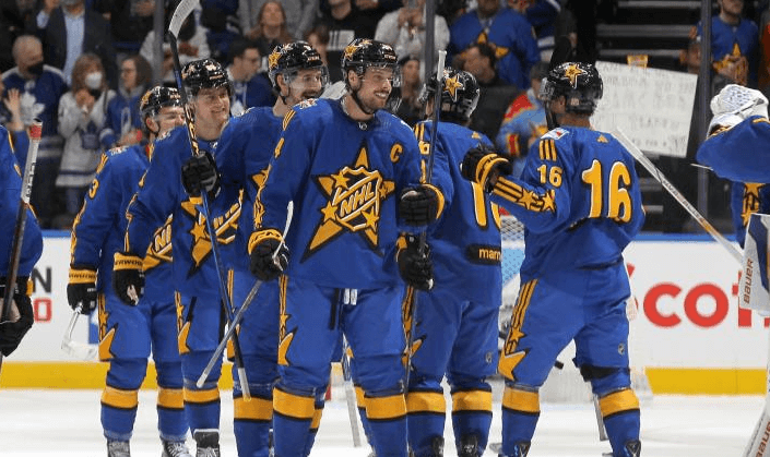 Auston Matthews führt das Team mit 7:4 gegen McDavid an und gewinnt den All-Star-Game-Titel