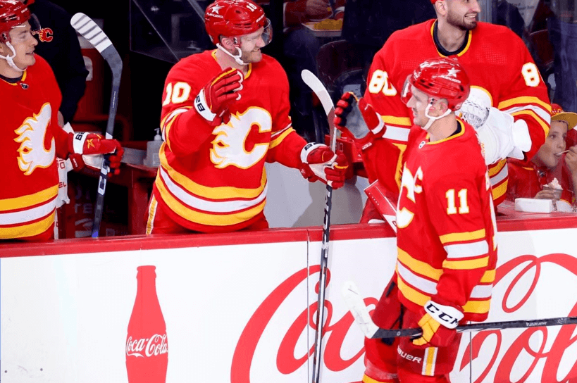 Mikael Backlund führt Flames zum großen Sieg