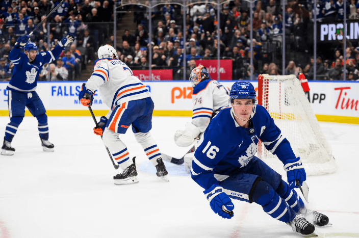 Mitchell Marners Verlängerungstor hilft den Maple Leafs, die Oilers zu schlagen