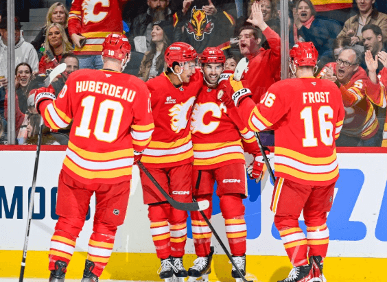 Coleman erzielte zwei Tore und beendete damit die acht Spiele andauernde Niederlagenserie der Flames