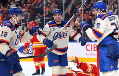 McDavids 5 Assists führen die Oilers zu einem deutlichen Sieg über die Flames