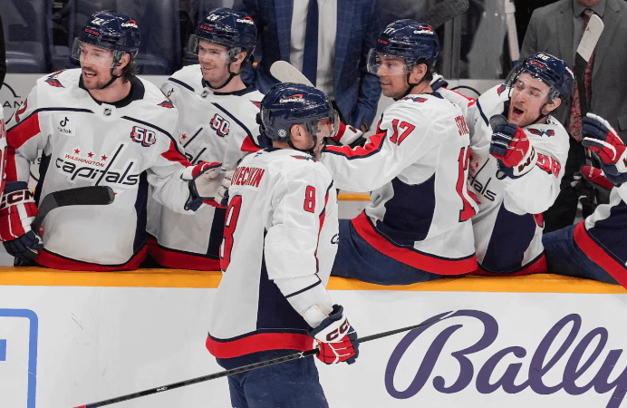 Ovechkin bricht Rekord, Capitals schlagen Predators und setzen Siegesserie fort