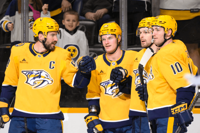 Predators beenden Niederlagenserie, begrüßen die Turnierpause mit vier Nationen