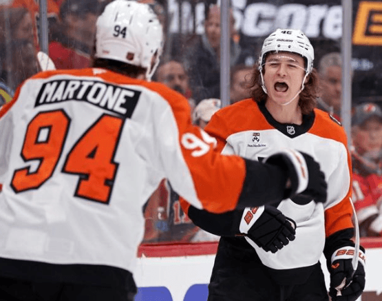 Philadelphia Flyers-Trikotverkäufe explodieren: Matone und Zeglas im Fokus der Playoffs