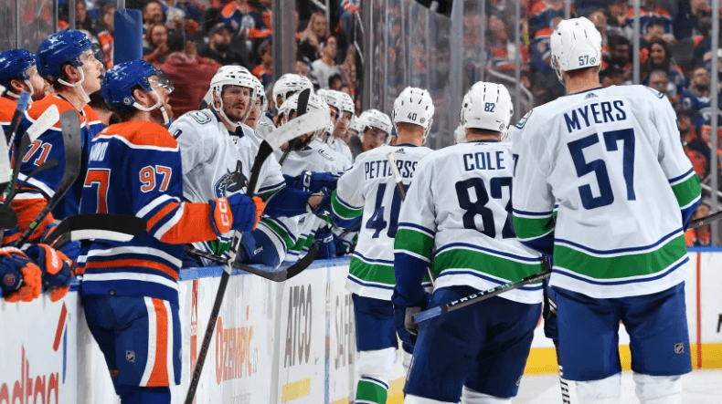 Die Canucks gewannen in der neuen Saison zwei Spiele in Folge gegen die Oilers