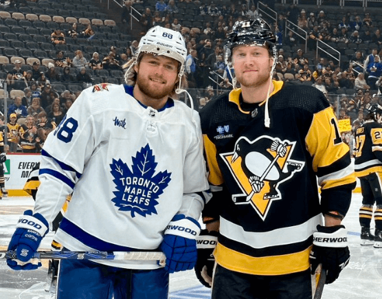 Duell zwischen den Nylander-Brüdern